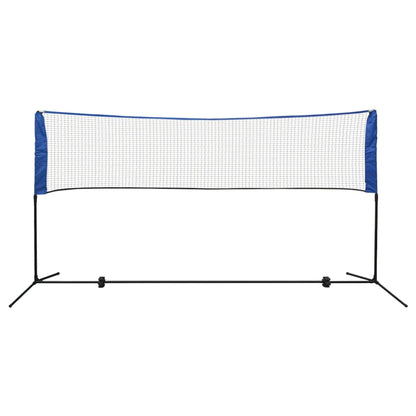 Badminton Net Set With Shuttlecocks 300X155 Cm