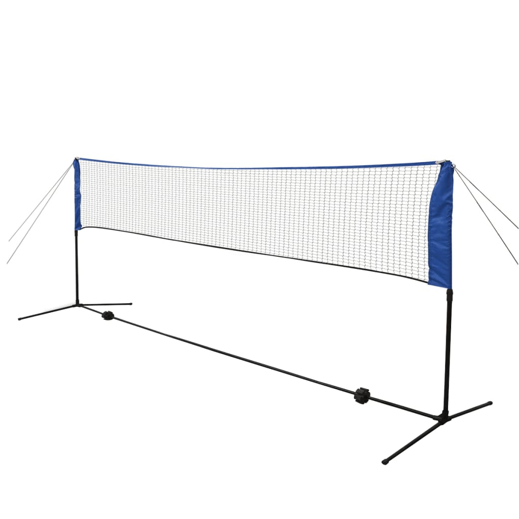 Badminton Net Set With Shuttlecocks 300X155 Cm