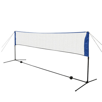 Badminton Net Set With Shuttlecocks 300X155 Cm