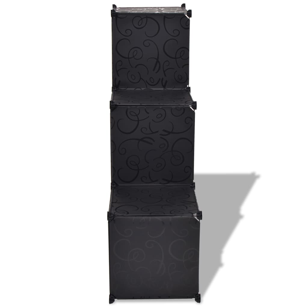 Storage Cube Organiser With 6 Compartments