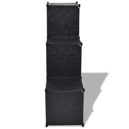 Storage Cube Organiser With 6 Compartments