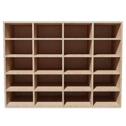 Shoe Rack Engineered Wood 92X30X67.5 Cm