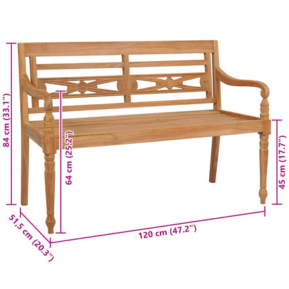 Batavia Bench Teak