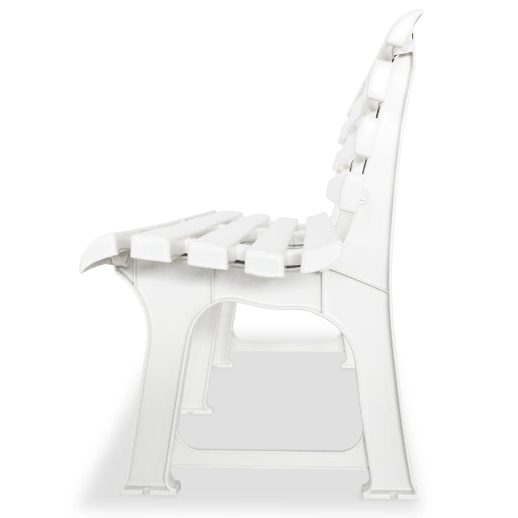 Garden Bench 145.5 Cm Plastic