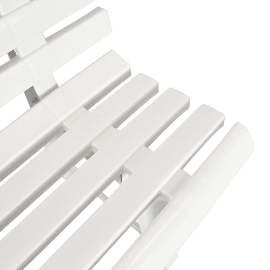 Garden Bench 145.5 Cm Plastic