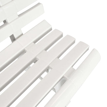 Garden Bench 145.5 Cm Plastic