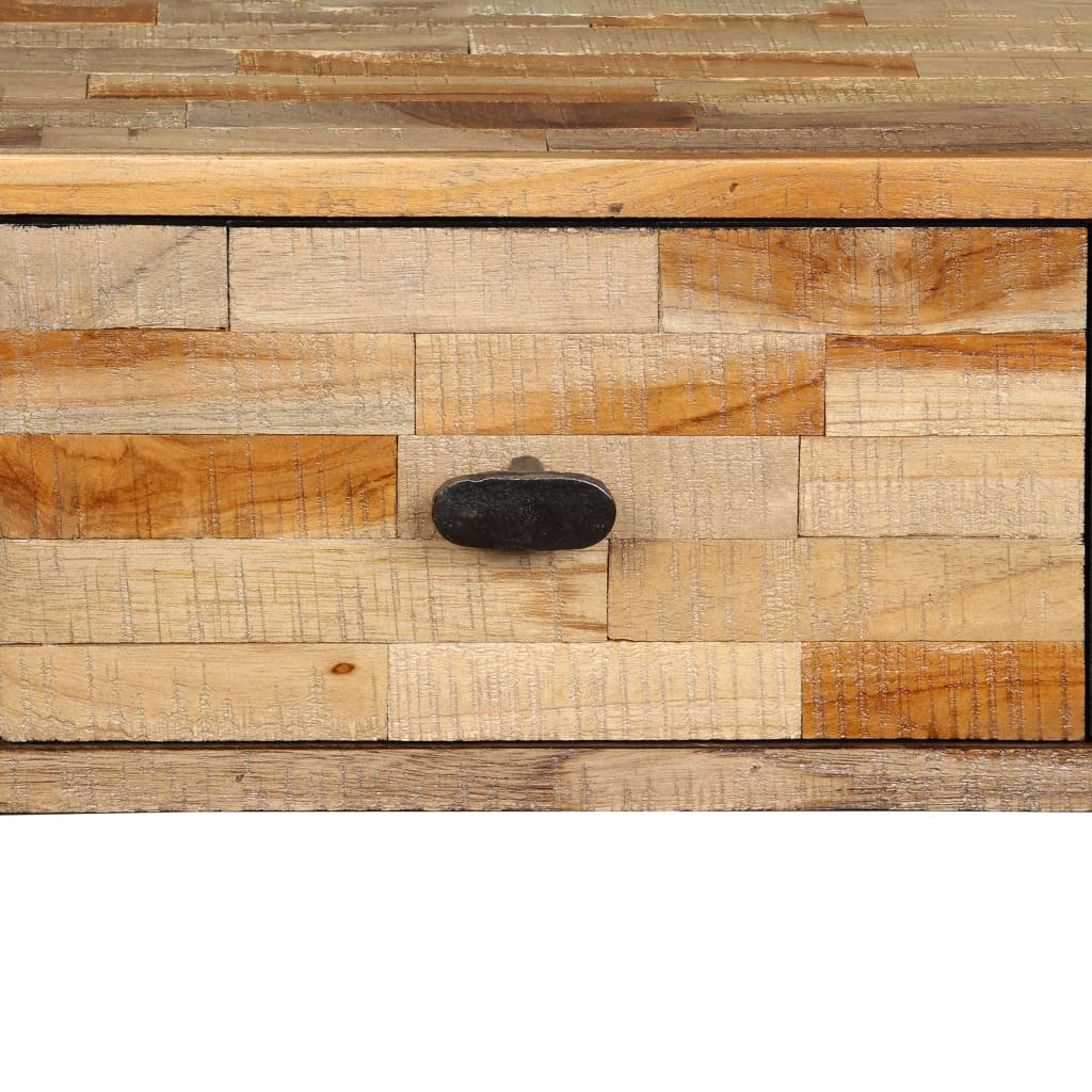 Console Table 120X30X76 Cm Solid Reclaimed Teak