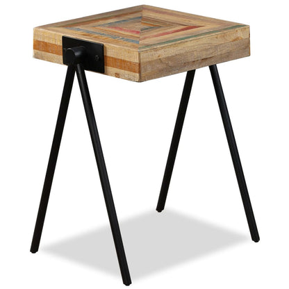 Side Table Solid Reclaimed Teak