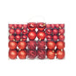 100 Piece Christmas Ball Set 3/4/6 Cm