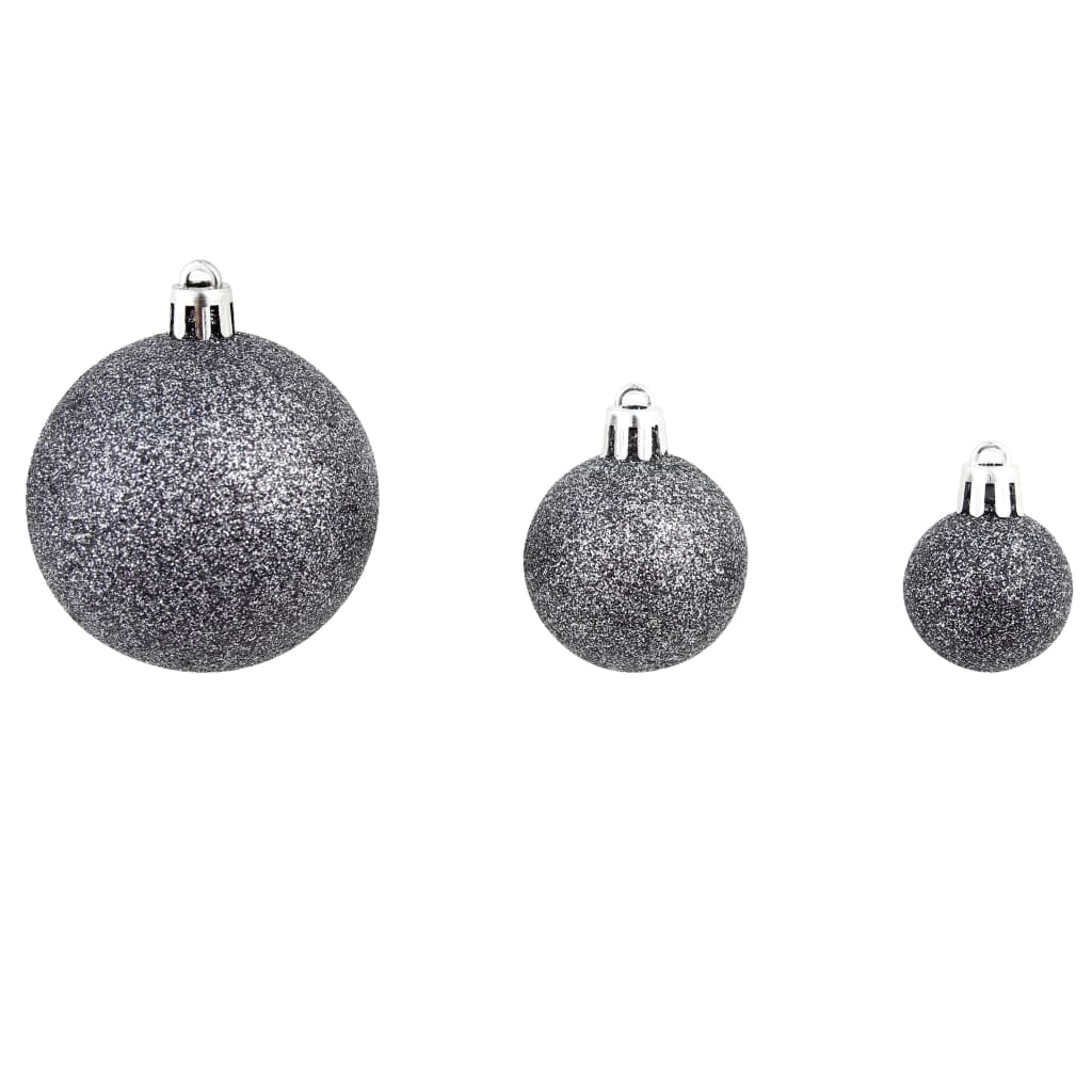 100 Piece Christmas Ball Set 3/4/6 Cm