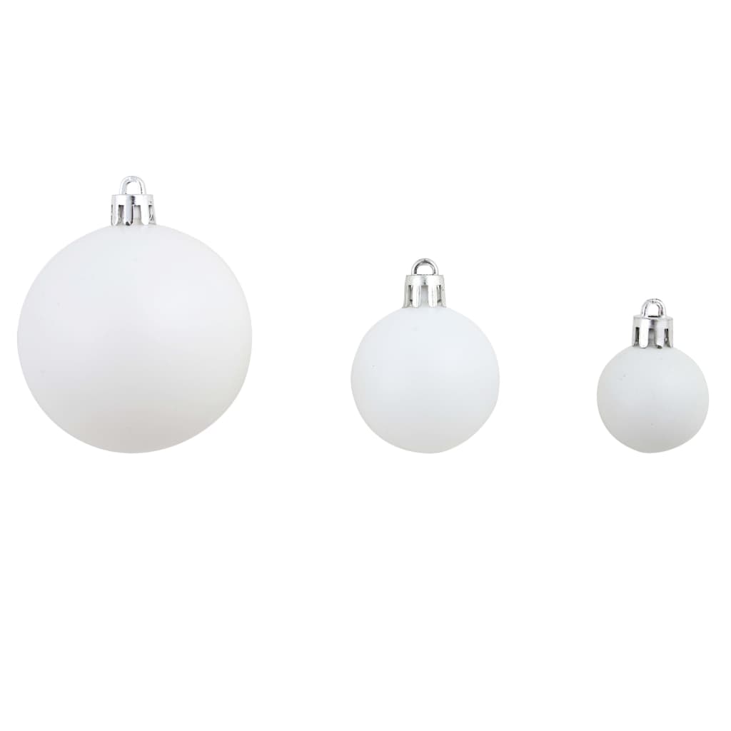 100 Piece Christmas Ball Set 3/4/6 Cm