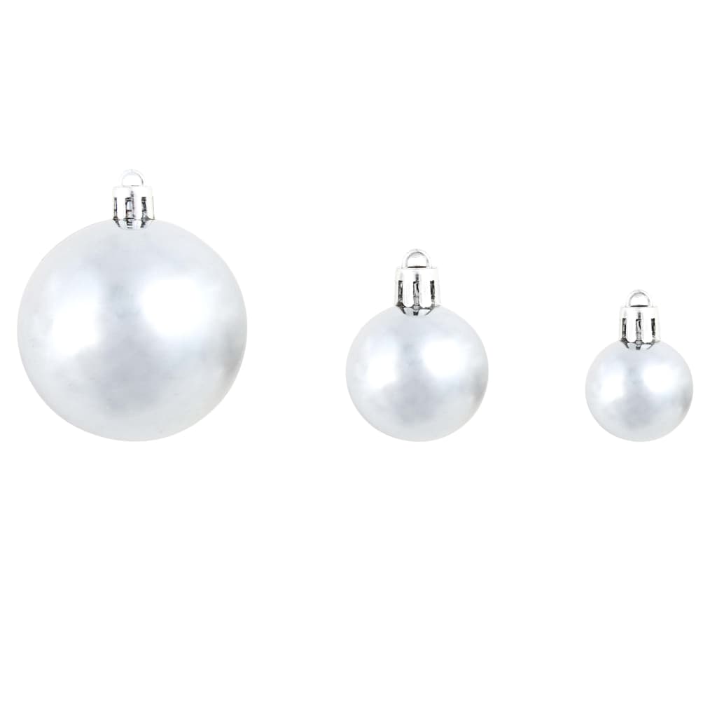 100 Piece Christmas Ball Set 3/4/6 Cm