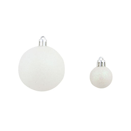 100 Piece Christmas Ball Set 3/4/6 Cm