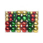100 Piece Christmas Ball Set 3/4/6 Cm