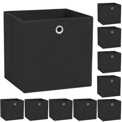 Storage Boxes 4 Pcs Non-Woven Fabric 32X32X32 Cm
