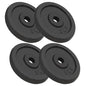 Weight Plates 8 Pcs Cast Iron