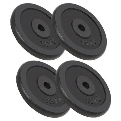 Weight Plates 8 Pcs Cast Iron
