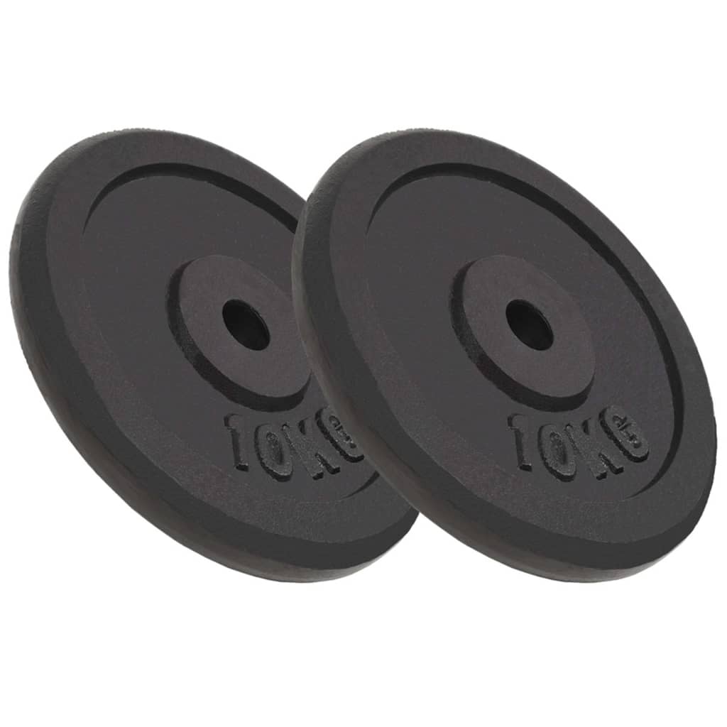 Weight Plates 8 Pcs Cast Iron