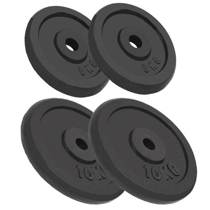 Weight Plates 8 Pcs Cast Iron