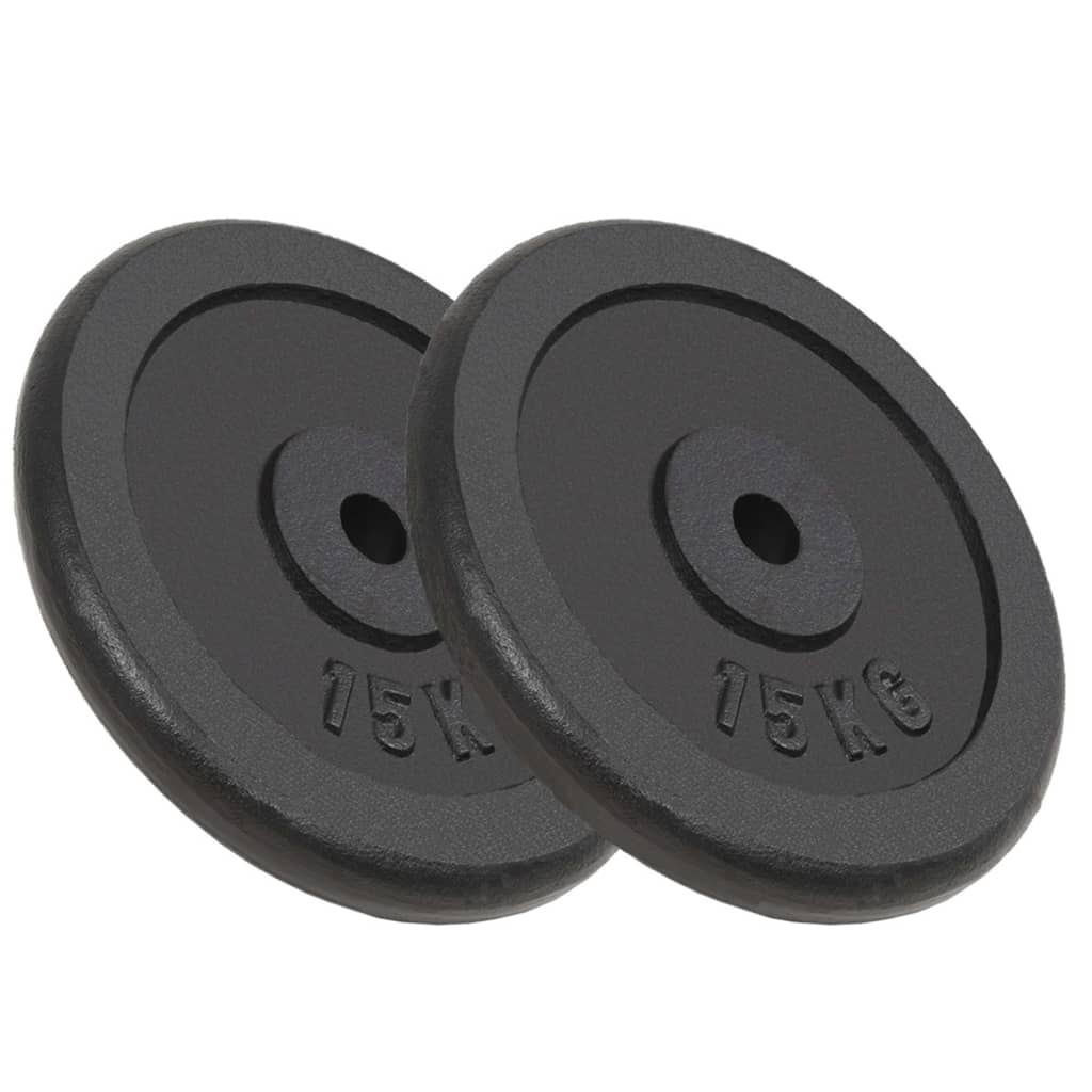 Weight Plates 8 Pcs Cast Iron