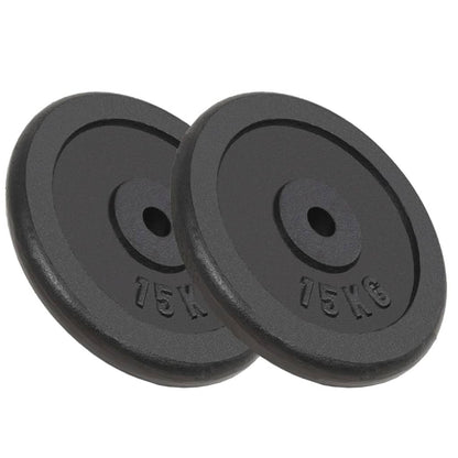 Weight Plates 8 Pcs Cast Iron