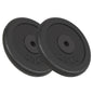 Weight Plates 2 Pcs 2X20 Kg Cast Iron