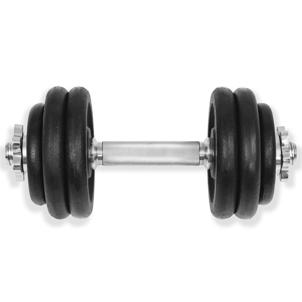 18 Piece Dumbbell Set Cast Iron