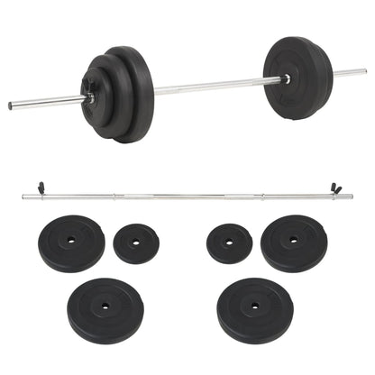 Barbell + 2 Dumbbell Set 60.5Kg