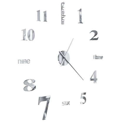 3D Wall Clock Modern Design 100 Cm Xxl