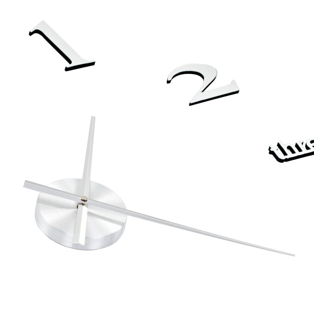 3D Wall Clock Modern Design 100 Cm Xxl