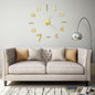 3D Wall Clock Modern Design 100 Cm Xxl