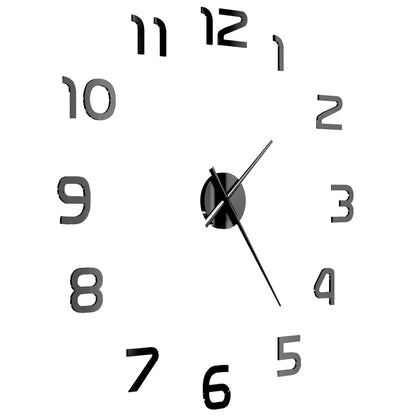 3D Wall Clock Modern Design 100 Cm Xxl