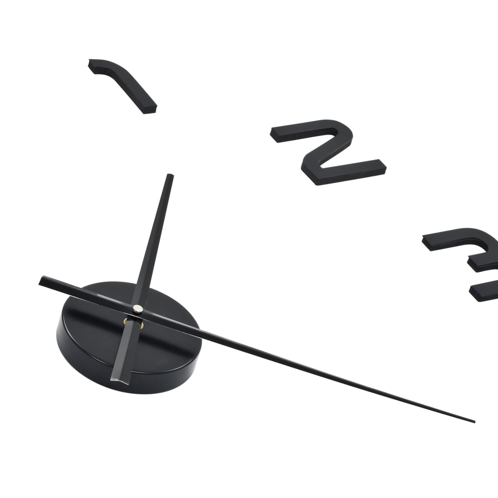 3D Wall Clock Modern Design 100 Cm Xxl