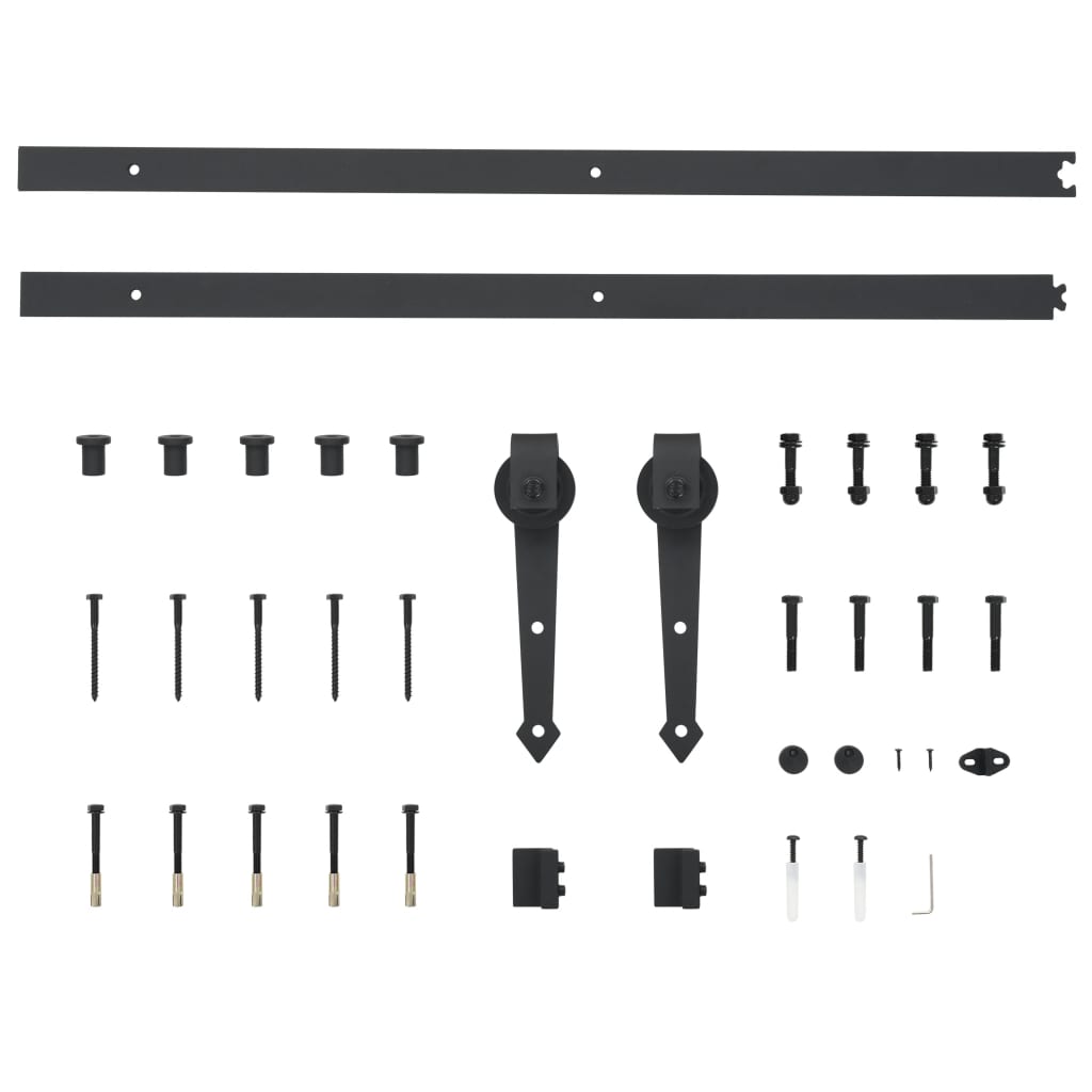 Sliding Door Hardware Kit Steel