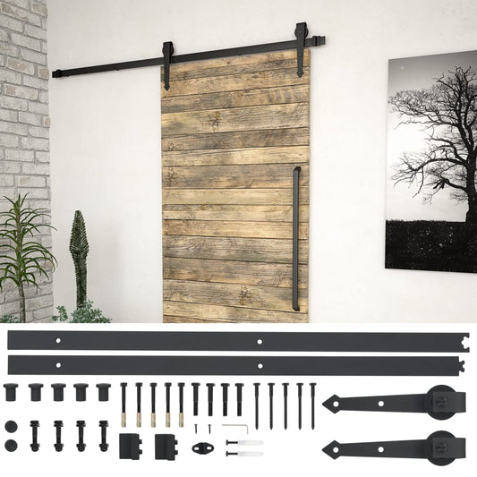 Sliding Door Hardware Kit Steel