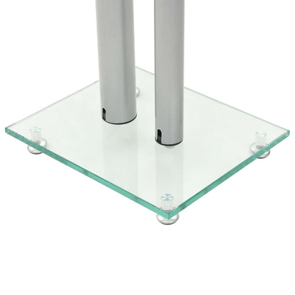 Speaker Stands 2 Pcs Tempered Glass Design
