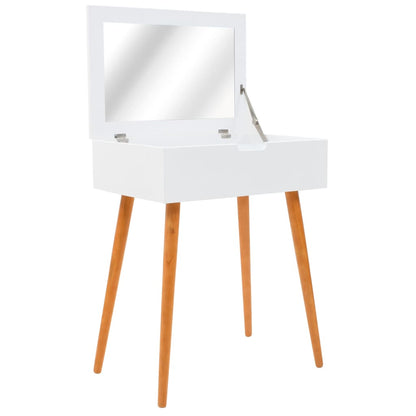 Dressing Table With Mirror Mdf 60X40X75 Cm