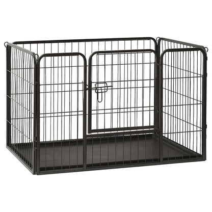 Puppy Playpen Steel 91.5X59X61Cm