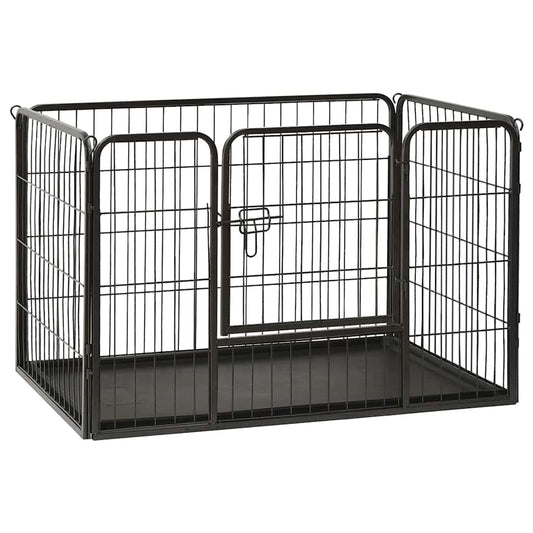 Puppy Playpen Steel 91.5X59X61Cm