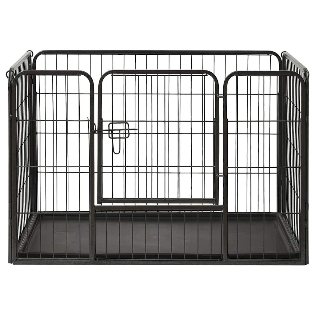 Puppy Playpen Steel 91.5X59X61Cm