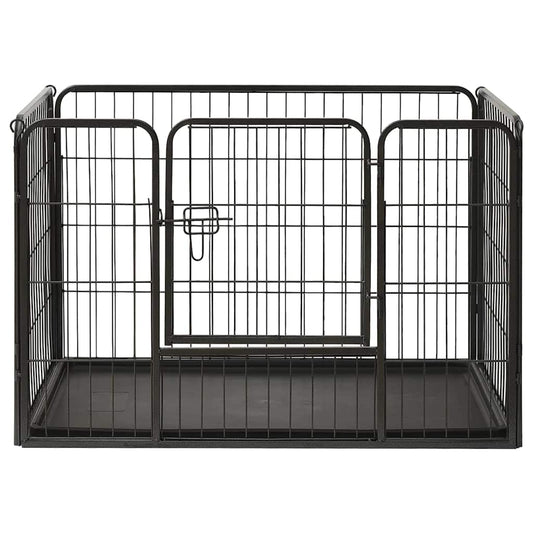 Puppy Playpen Steel 91.5X59X61Cm