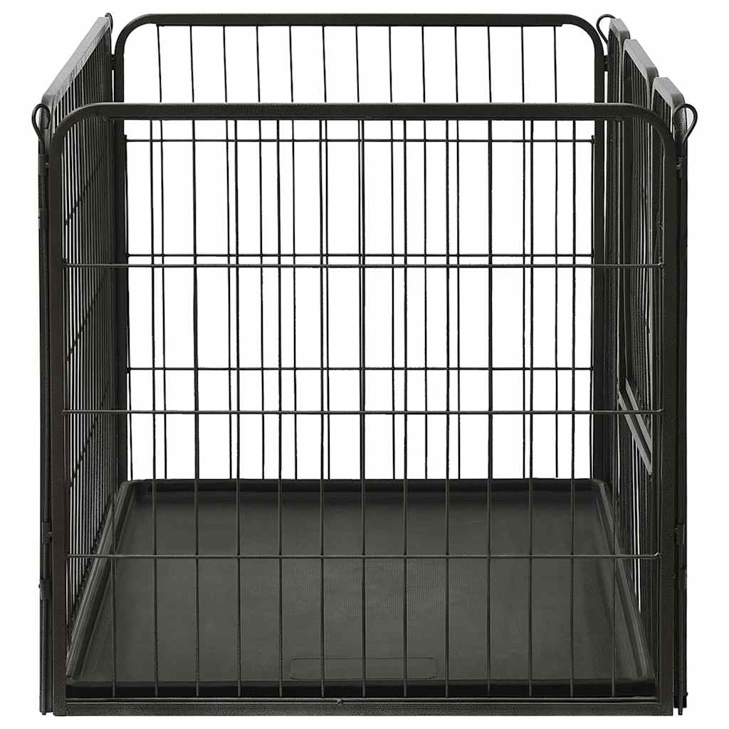 Puppy Playpen Steel 91.5X59X61Cm