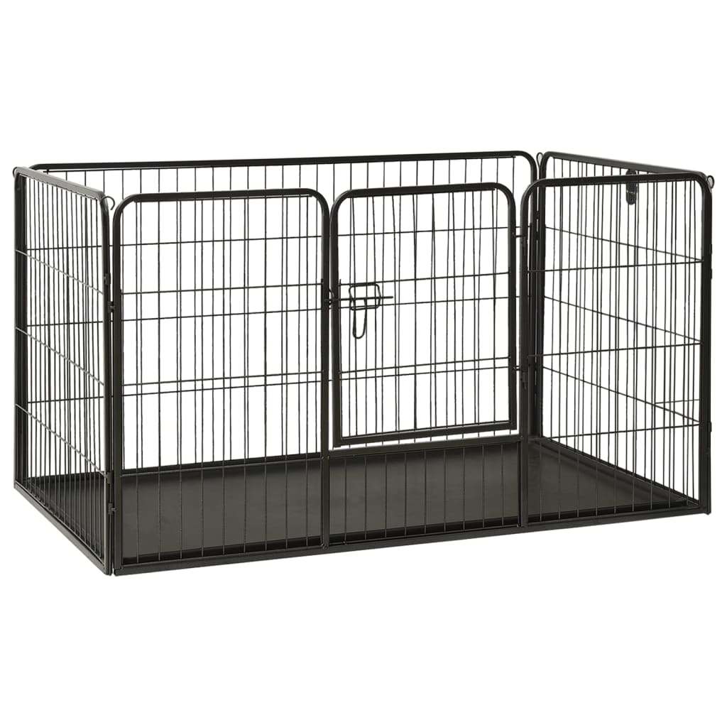 Puppy Playpen Steel 91.5X59X61Cm