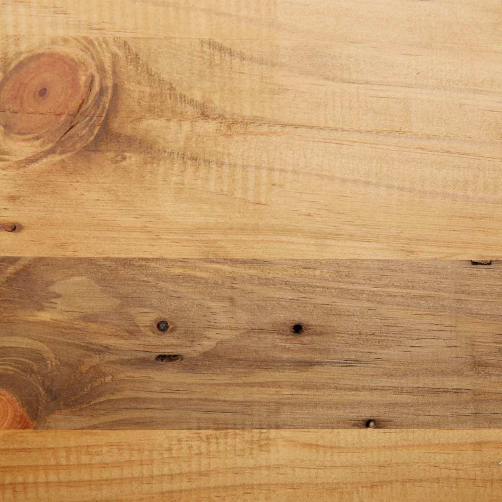 Bathroom Vanity Cabinet Solid Pinewood 70X32X63 Cm