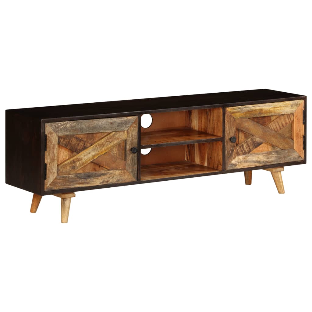 Tv Cabinet Solid Mango Wood
