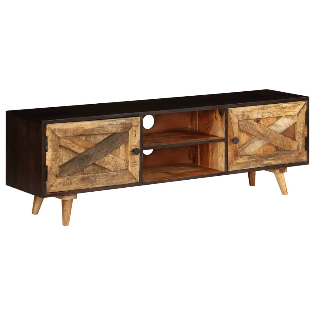 Tv Cabinet Solid Mango Wood