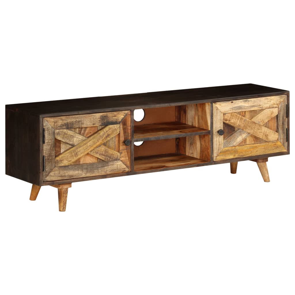 Tv Cabinet Solid Mango Wood