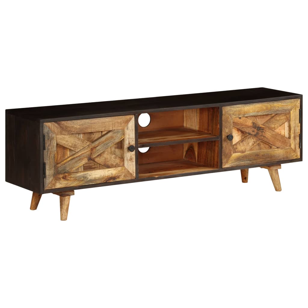 Tv Cabinet Solid Mango Wood