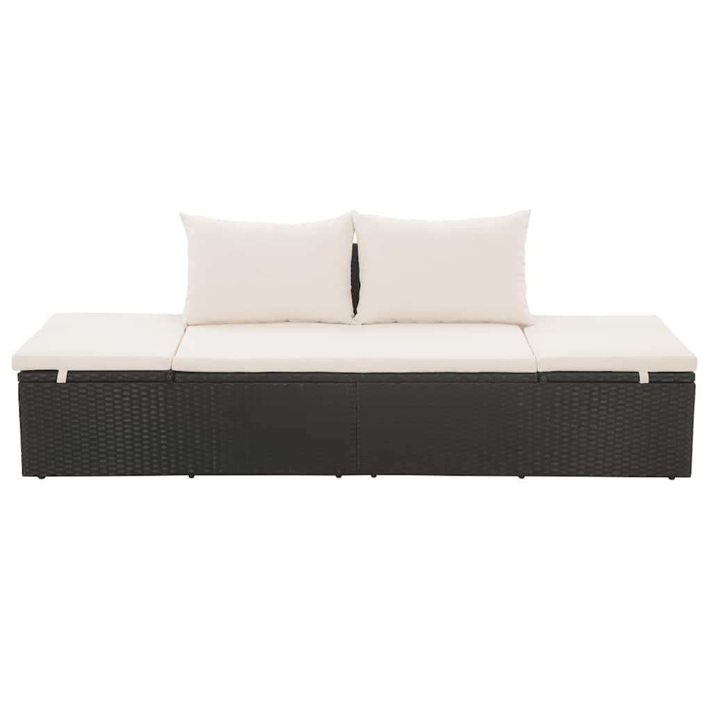 Garden Bed 195X60 Cm Poly Rattan