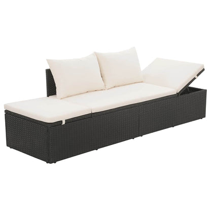Garden Bed 195X60 Cm Poly Rattan